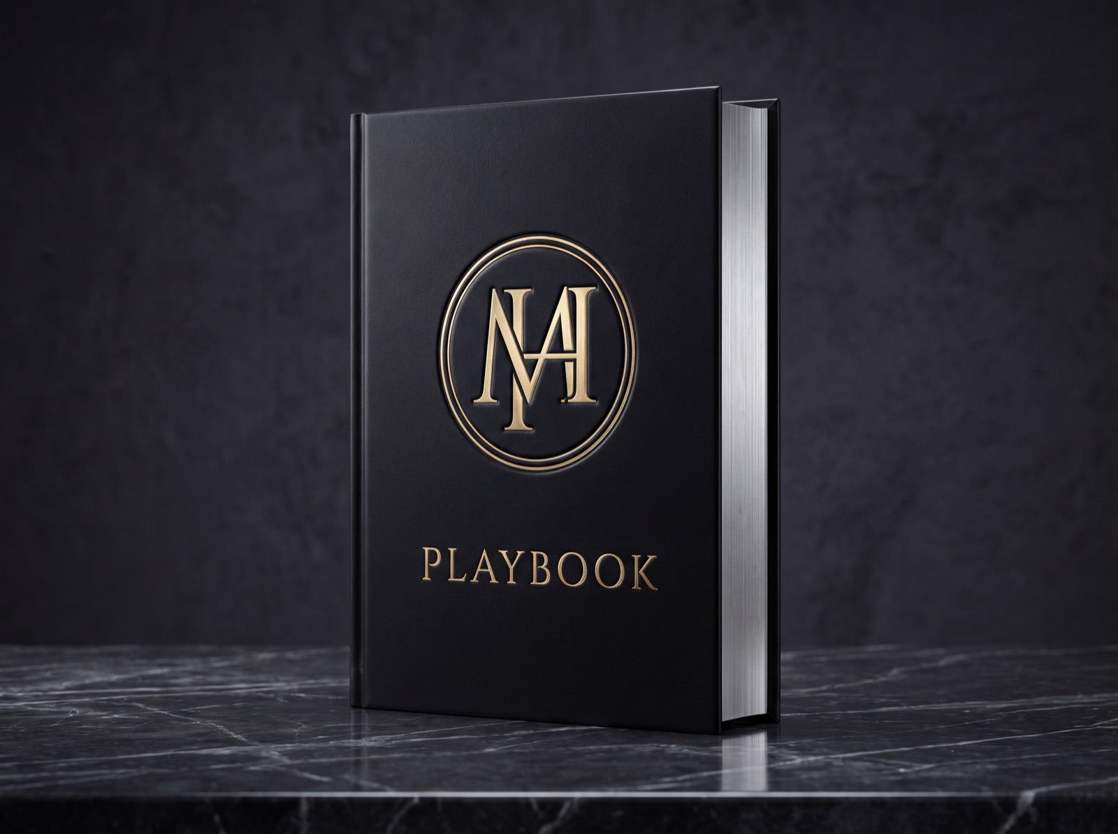 The Operator’s Playbook — hyperrealistic hardcover render